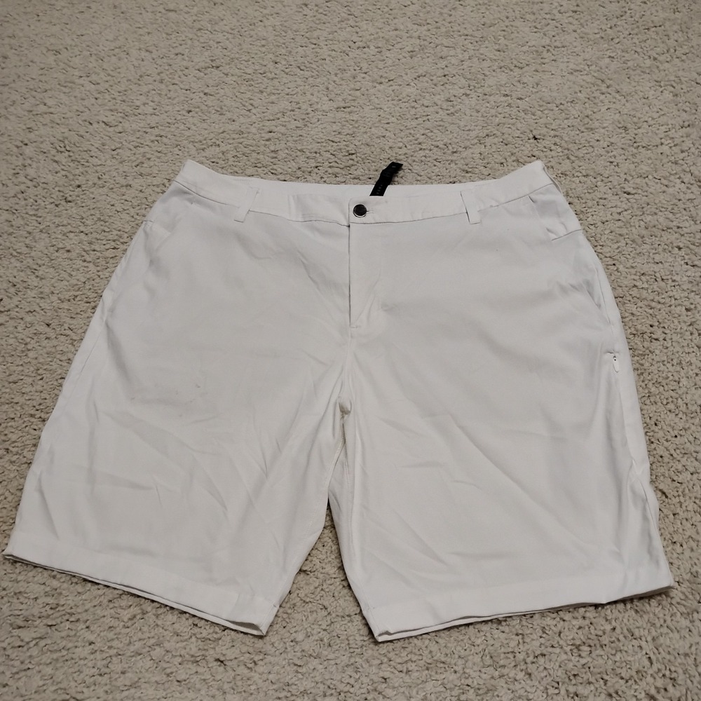 Lululemon Shorts Mens 38 White Golf Tech Commission Chinos Warpstreme Stretch